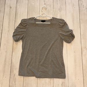 Bobeau puff sleeve tee, S